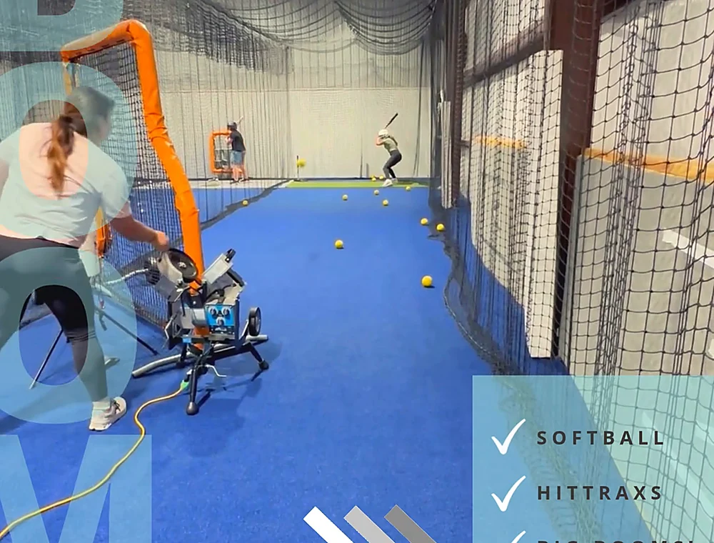 Baseball instruction at The Boom Boom Room