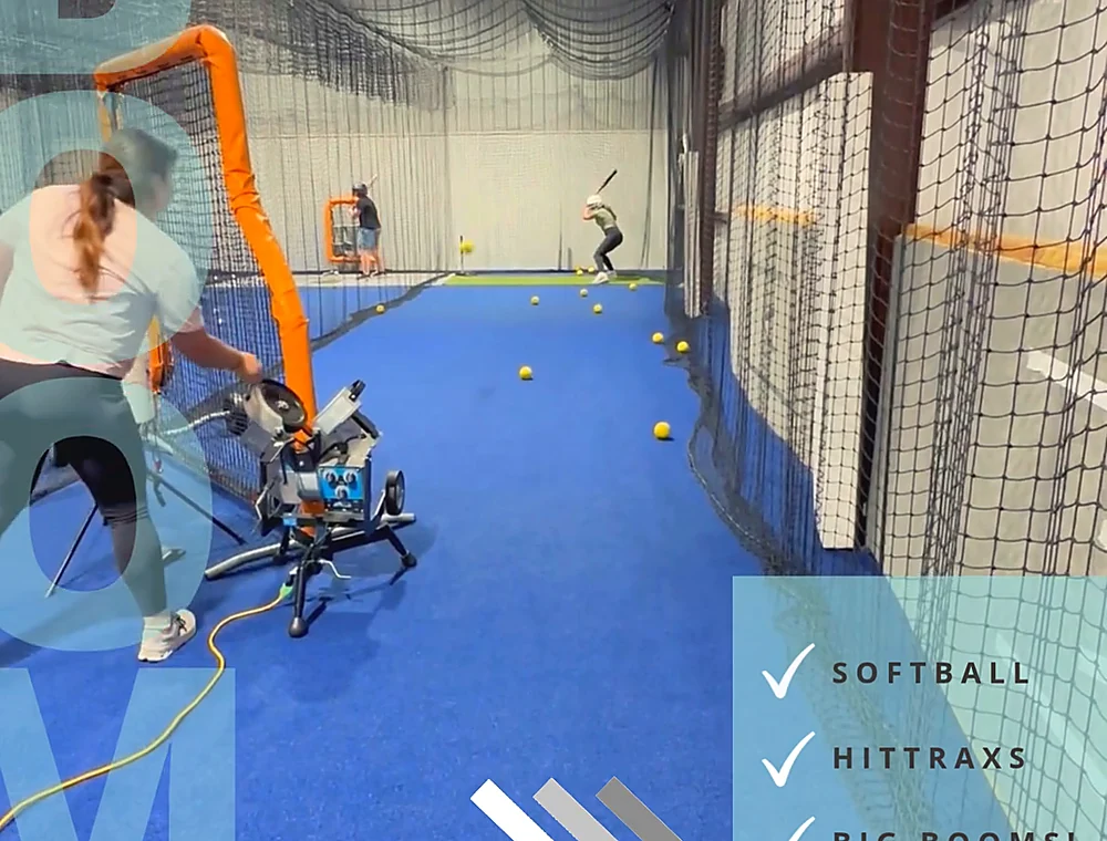 Indoor practice setup